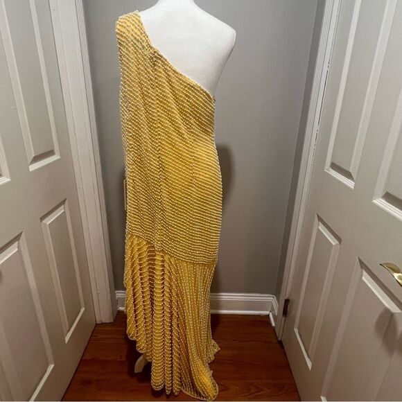 Mac Duggal style 93741 One Shoulder High Low Dress  size 14 NWT - Picture 12 of 16